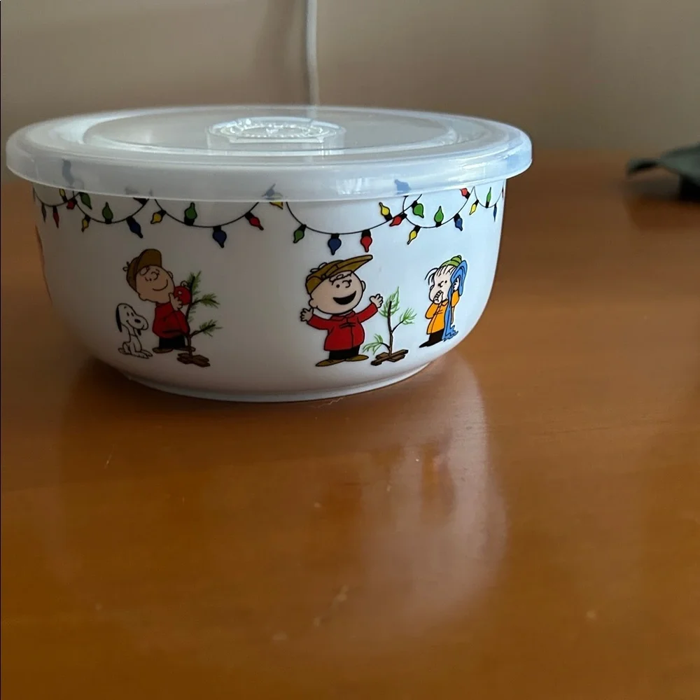 Peanuts Character Storage Bowl with Lid